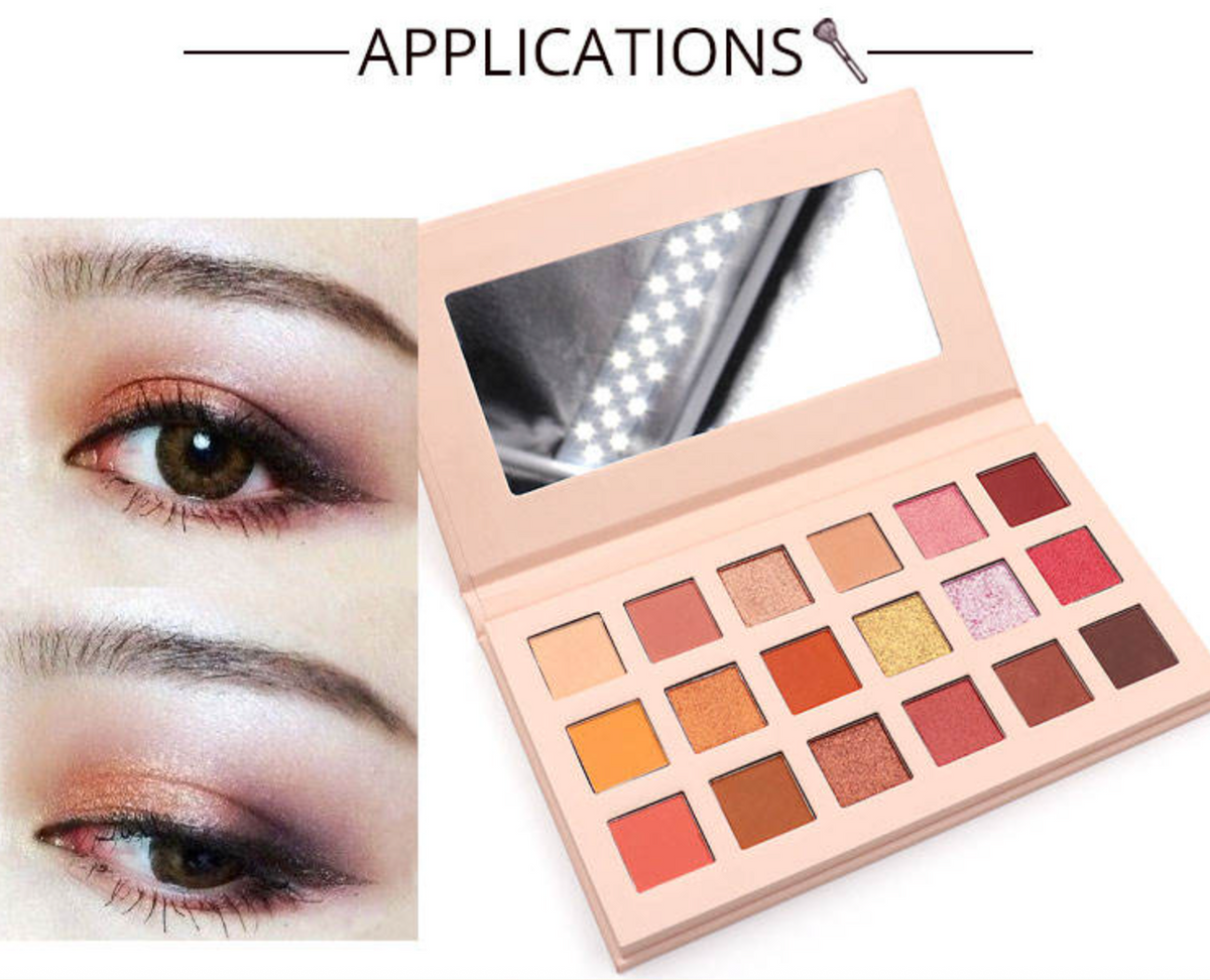 OEM Vegan Eyeshadow Palette – Matte & Shimmer Private Label Makeup Collection