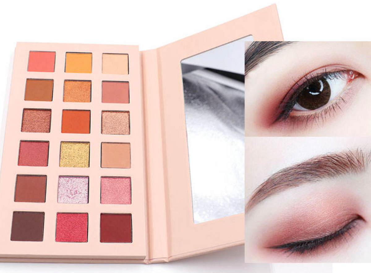OEM Vegan Eyeshadow Palette – Matte & Shimmer Private Label Makeup Collection