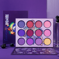 12-Color Luxury Eyeshadow Palette – Private Label Pressed Powder Makeup for Wholesale & Resale