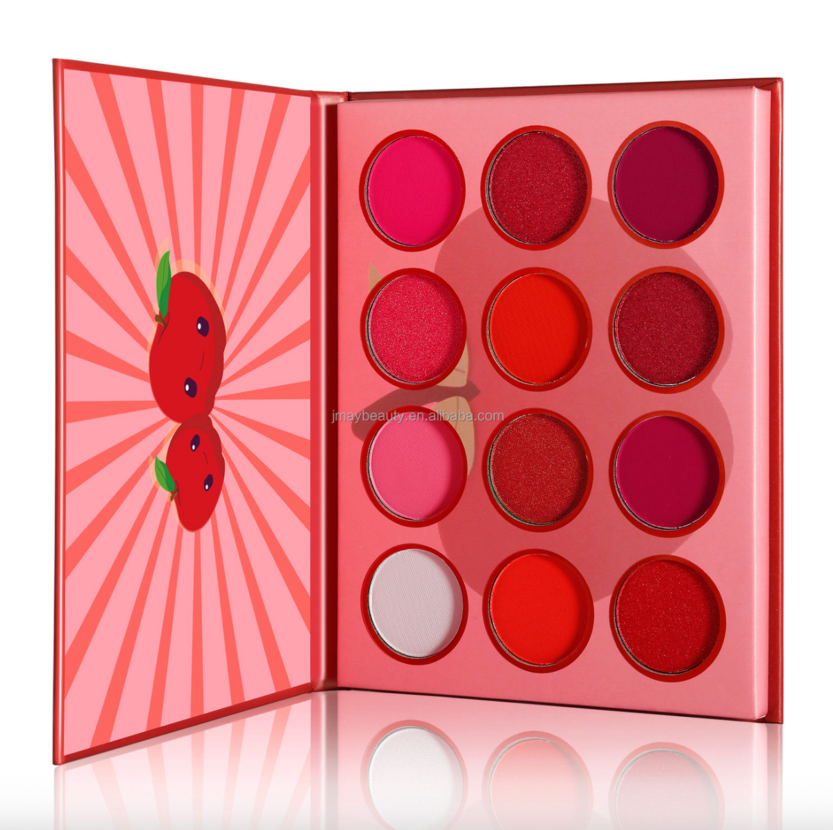 12-Color Luxury Eyeshadow Palette – Private Label Pressed Powder Makeup for Wholesale & Resale