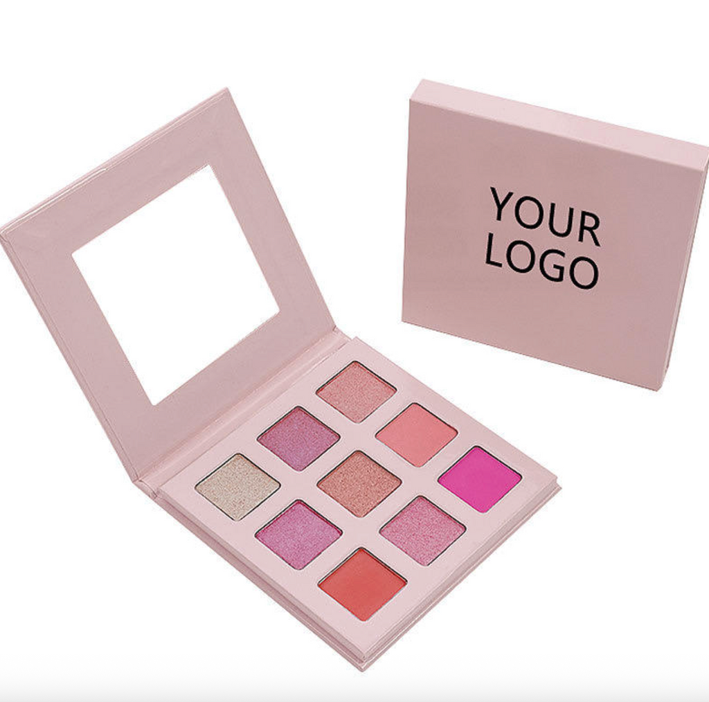 Nude Glitter Eyeshadow Palette – Highly Pigmented Waterproof Private Label Makeup for Wholesale