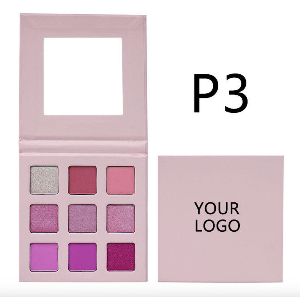 Nude Glitter Eyeshadow Palette – Highly Pigmented Waterproof Private Label Makeup for Wholesale