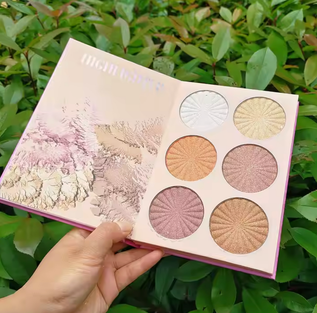 43-Color Makeup Palette with Mirror – Matte & Shimmer Face and Eye Makeup Book-Style Kit
