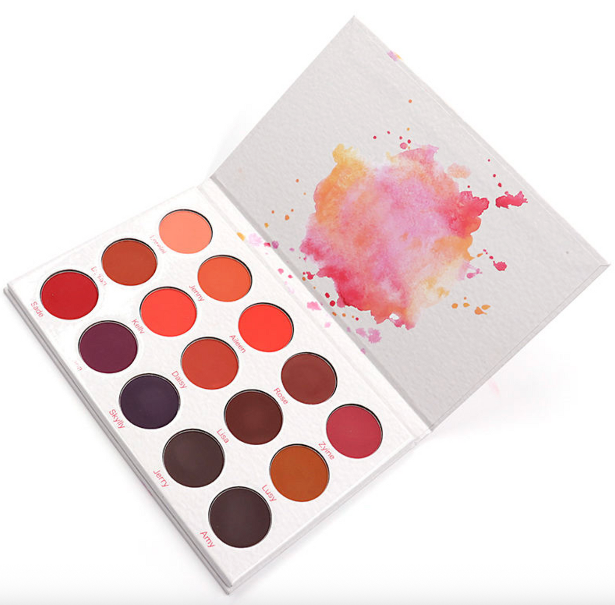 15-Color Vegan Eyeshadow Palette – High-Pigment Matte & Luxury Private Label Makeup