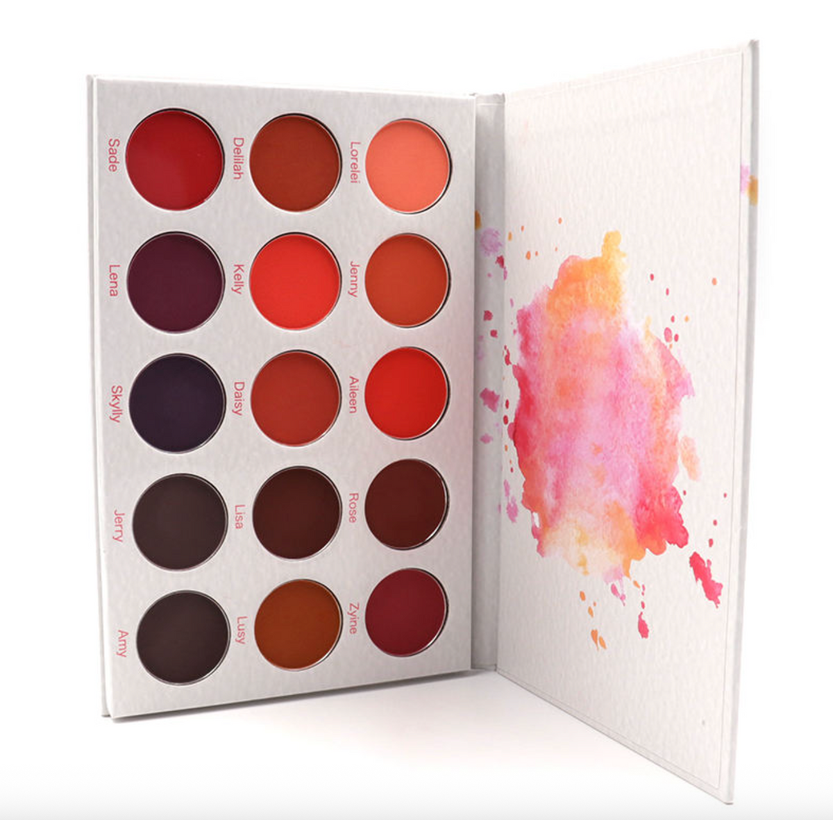 15-Color Vegan Eyeshadow Palette – High-Pigment Matte & Luxury Private Label Makeup