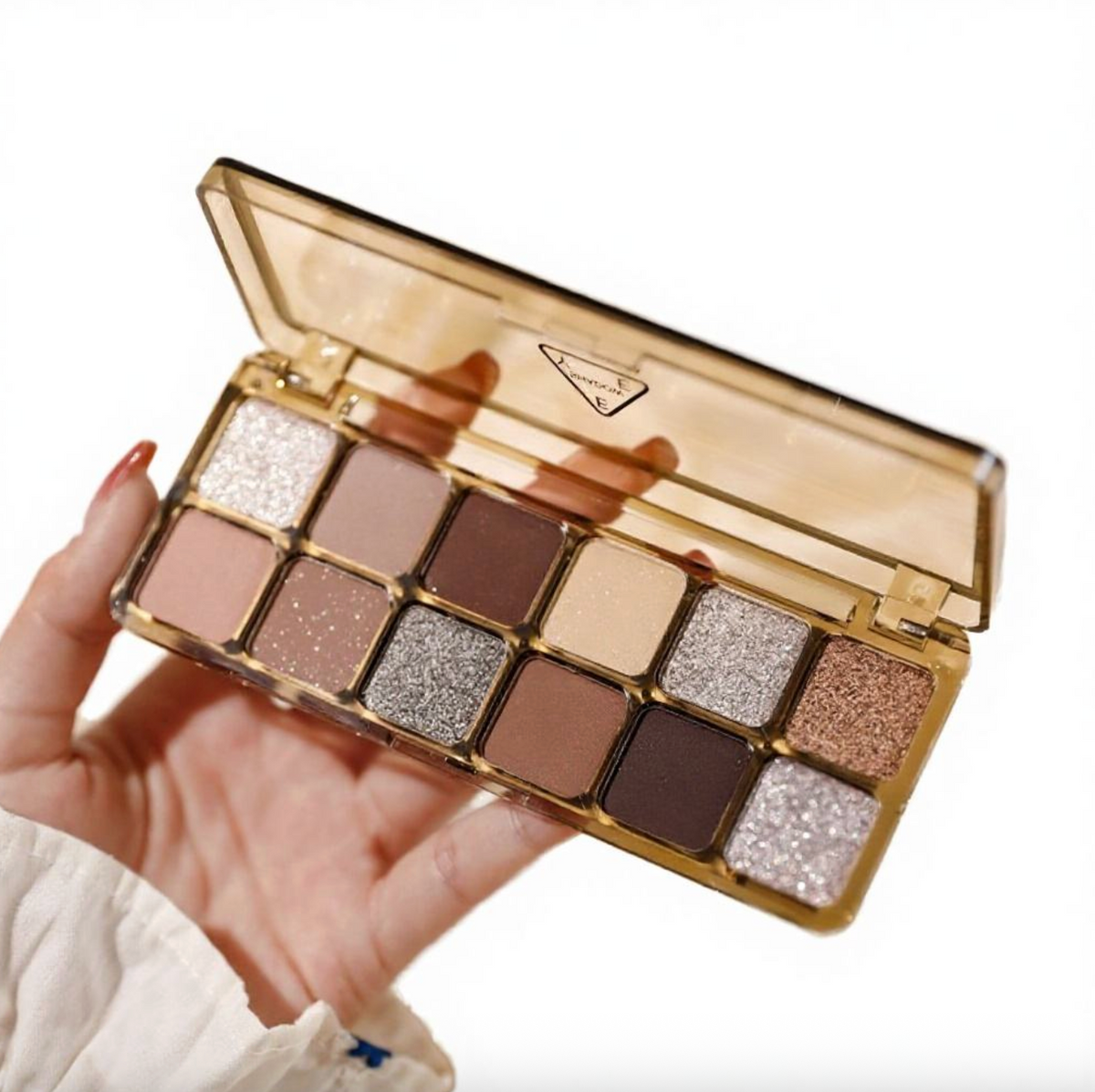Mineral Eyeshadow Palette – High-Pigment Moisturizing Matte & Shimmer Shades with Smooth Long-Lasting Finish