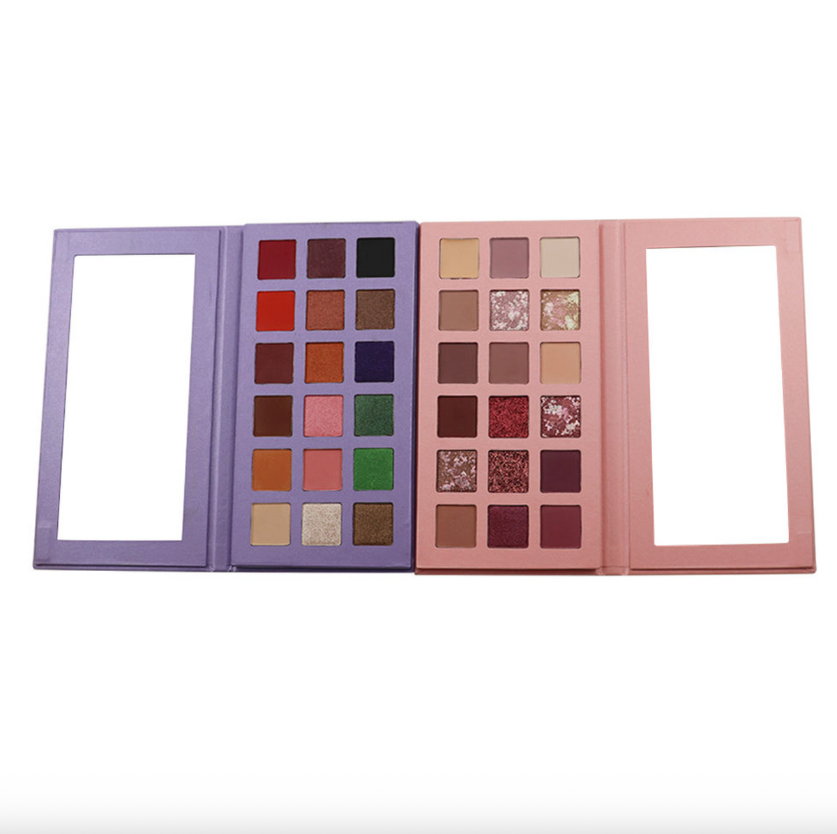 Custom Logo Pink Blush & Contour Palette – Vegan Pressed Powder Private Label Makeup