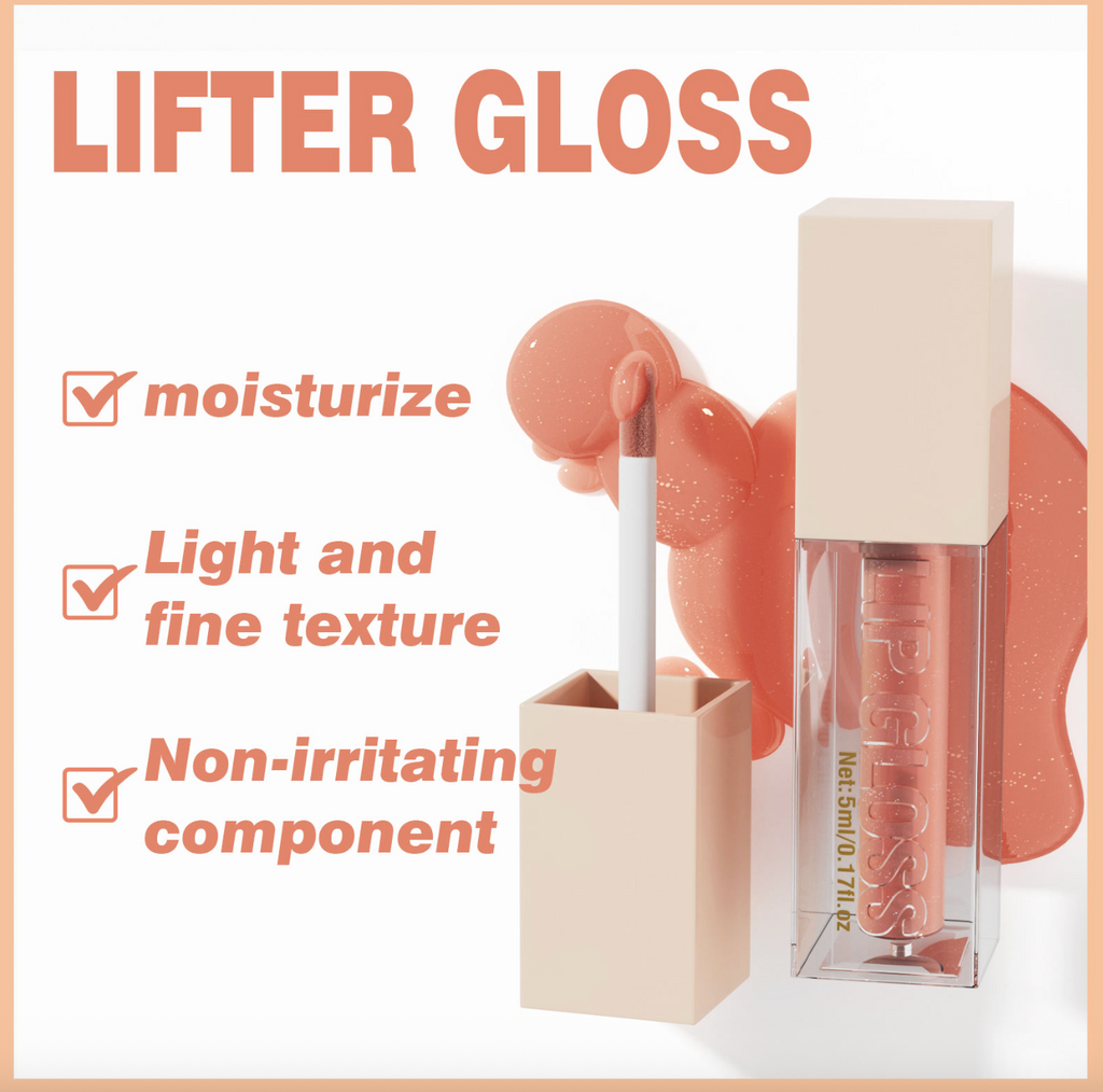 5ml Waterproof Lip Gloss – High-Shine Mineral Liquid Lip Oil with Long-Lasting Lip Stain & Custom Logo