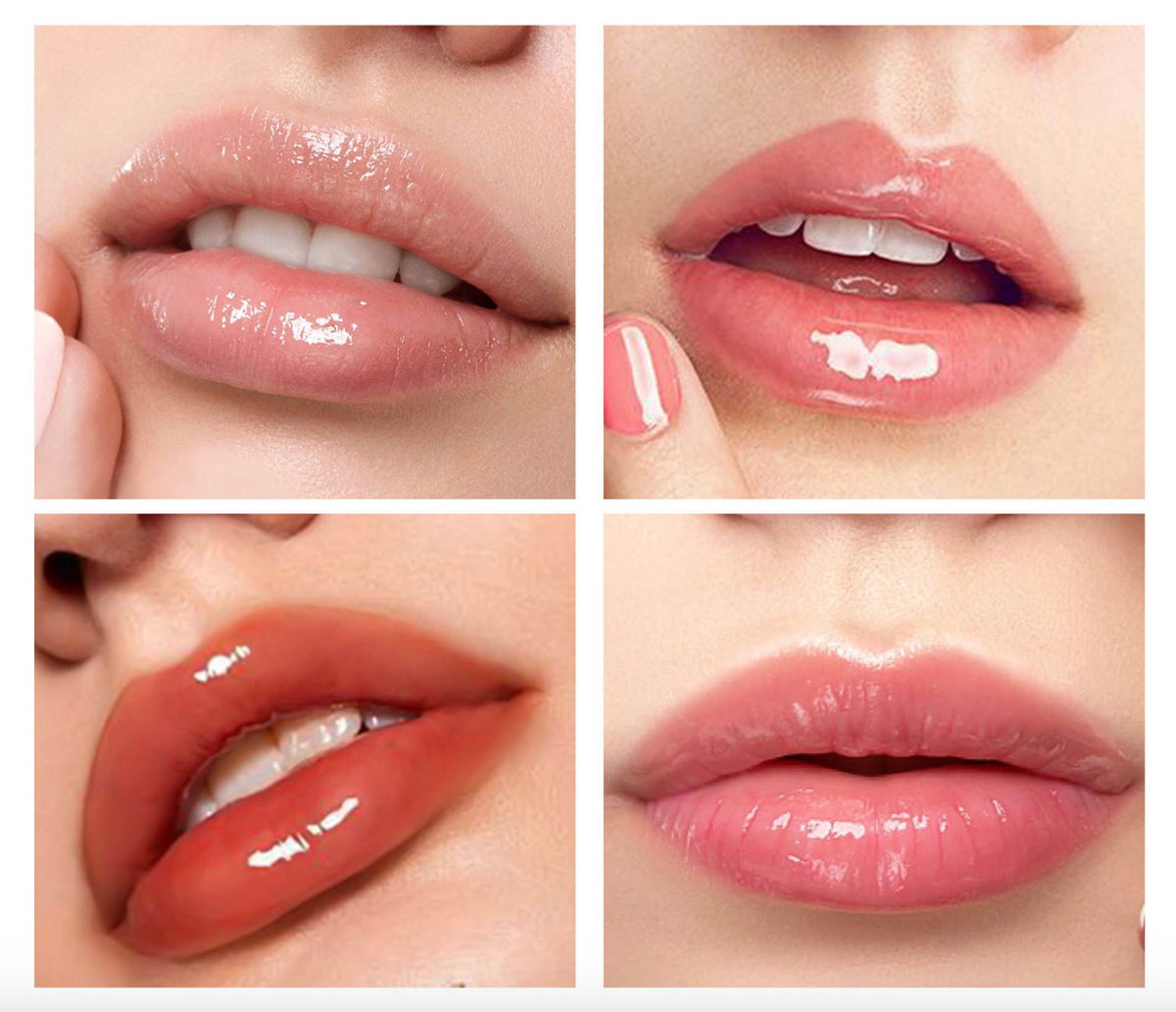 Strawberry Shaped Lip Balm Ball – Moisturizing Fruit-Flavored Hydrating Lip Gloss for Soft, Shiny Lips