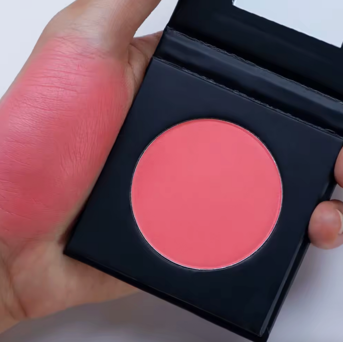 Custom Logo Pink Blush & Contour Palette – Vegan Pressed Powder Private Label Makeup