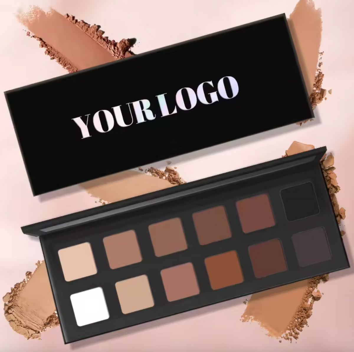 Baked Eyeshadow Palette – High-Pigment Private Label Makeup Cosmetics for Wholesale & Resale