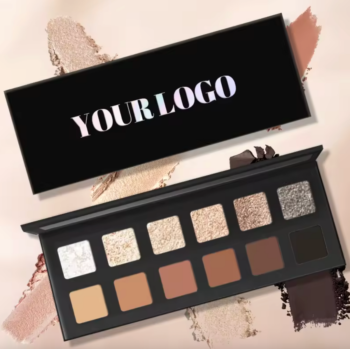 Baked Eyeshadow Palette – High-Pigment Private Label Makeup Cosmetics for Wholesale & Resale