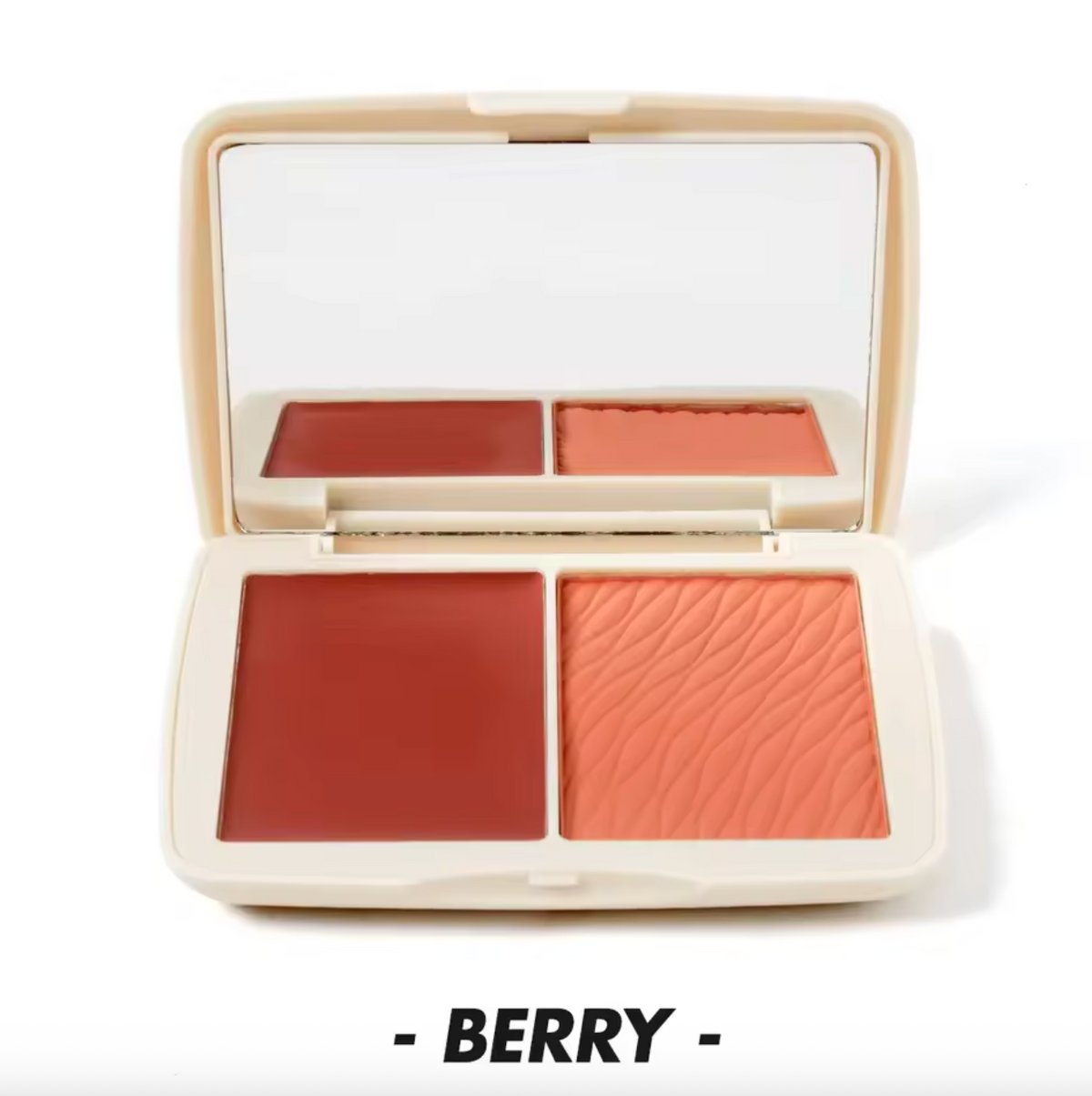 OEM Vegan Blush Palette – Matte & Shimmer Two-Tone Waterproof Cheek Tint Private Label Makeup